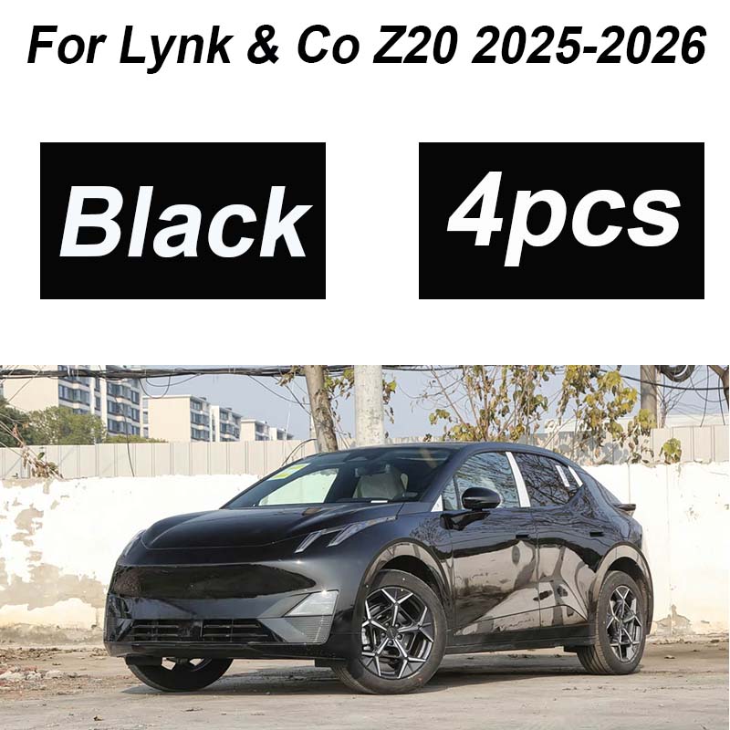 For Lynk & Co Z20 Accessories 2025 2026 4PCS Painted Front Mudguards Splash Guards Rear Muds Fender Flare Wheels Car Accessories