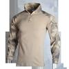 Camouflage Breathable Cycling Jersey Set Wear Resistant Tactical Training Uniform Outdoor Sports
