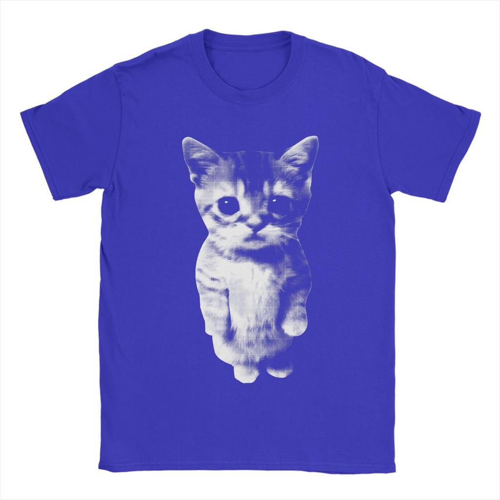 El Gato Sad Kitten Funny Meme Sad Crying Cat Munchkin Kitty T Shirt 100 Cotton TShirts For Man Tshirt Short Sleeve Top Tees