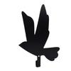 Flying Bird Wall Hook Iron Metal Modern Key Holder Hanger Coat Hook Wall Decor for Entryway Bags Hats Towels Black
