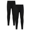 Childrens/Kids Merino Wool Base Layer Bottoms (Pack of 2)
