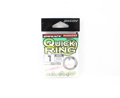 Decoy R-7 Quick Ring Split Ring Size 1 (8404)