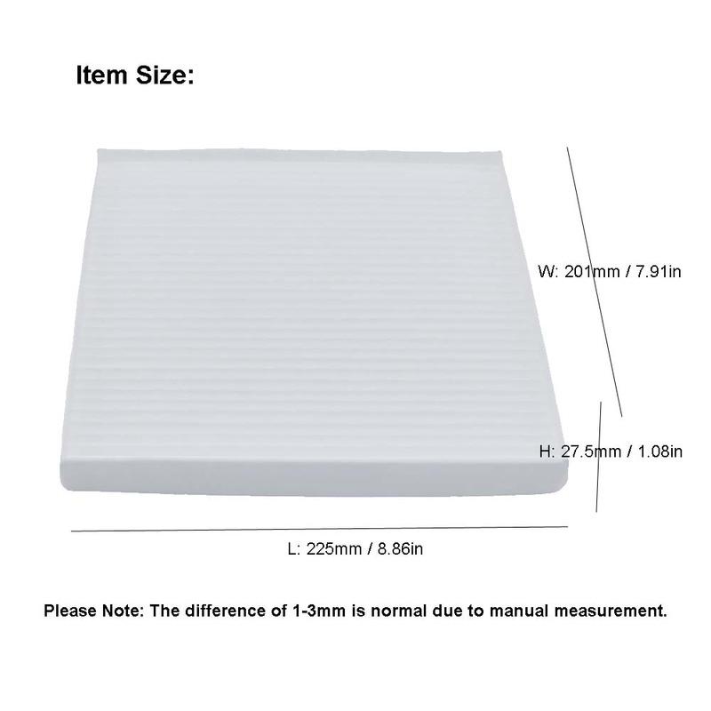 Cabin Air Filter For HYUNDAI ACCENT V/CRETA 1.6 2021/KONA/KIA RIO IV 2017/STONIC K2 K3 KX5 Forte Sonet 97133-D1000 97133-D3000