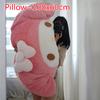 Gentle My Melody Plush Toy Large Dimension Hug Pillow Cozy Back Cushion Lovely Japanese Style Plushies Sofa Decorative Pillow