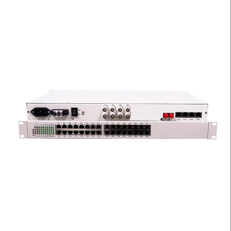 Kunyu 4E14FE20P12C Multi-Service Fiber Optic Transceiver