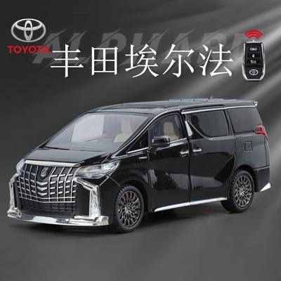 1:24 FOR Toyota Alphard Key Control Alloy Model Car Toy Diecasts Metal Casting Sound and Light Car Toys Vehicle