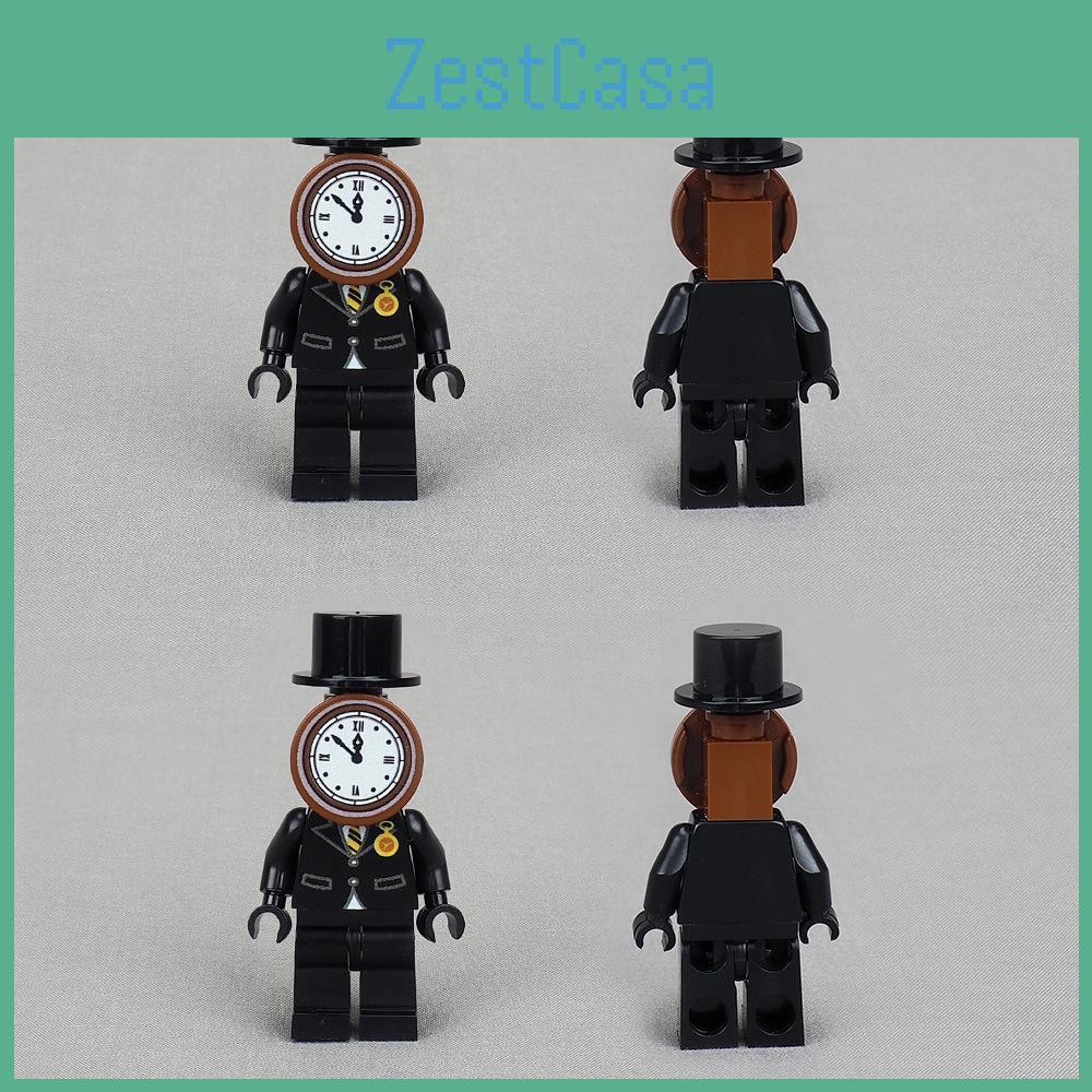 Mini Universe Toilet Scene Model Assembly Toy Abs Plastic Small Particle Building Blocks