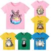 Camiseta para Niños Niña Niño Algodón Mangas Cortas Anime Dibujos Animados Camisetas Moda Cuello Redondo Camiseta Niños Lindos Ropa de Verano Nueva