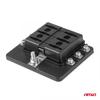 Ceramic fuse box 6 sockets + fuses AMIO-03039