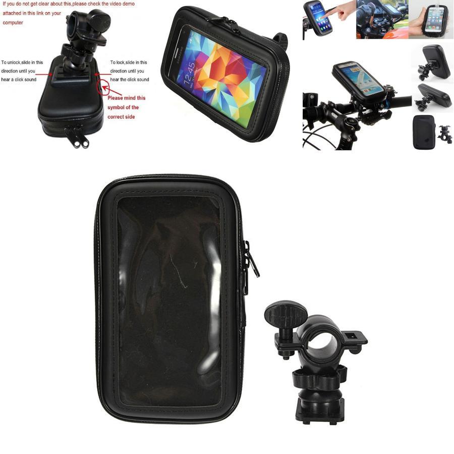 Bicycle Bike Phone Waterproof Bag Holder For Samsung Galaxy S7 Note5 Huawei