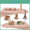 Great Wall Eiffel Tower Building Model Set Pvc Construction Toys For Collectors
