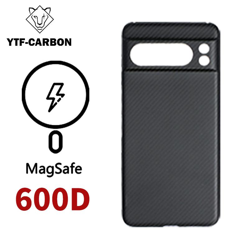 YTF Carbon Fiber Google Pixel 9 Phone Case Google Pixel 8pro Magsafe Kevlar Fiber Google Pixel 9a Pixel 9proXL Pixel8 Phone Case