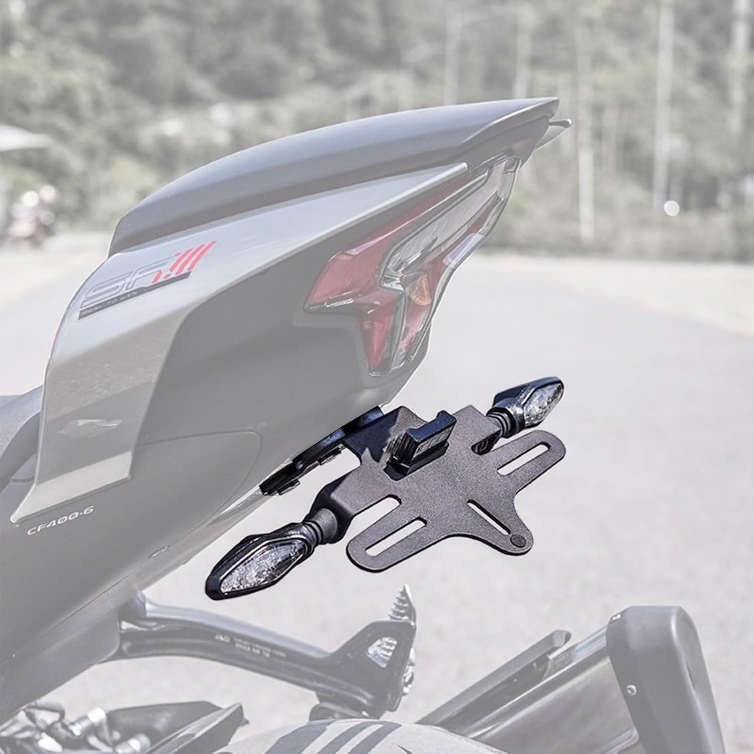 Tidy Tail Fender Eliminator Compatible With CFMOTO 450SS -2025,450NK 2024-2025,CFMOTO 450SS Accessories,CFMOTO 450NK Accessories,CFMOTO 450SS Tail