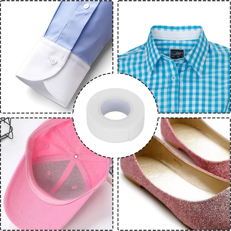 Anti Sweat Collar Sticker Shirt Self-adhesive Sweat Proof Tape Clothes Breathable Collar Stickers Hat Sweat Absorbing Patch