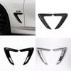 For BMW 3 Series F30 F31 F35 2012-2018 Side Fender Stickers Trim Cover ABS Material Car Exterior Modified Decorative Accessories