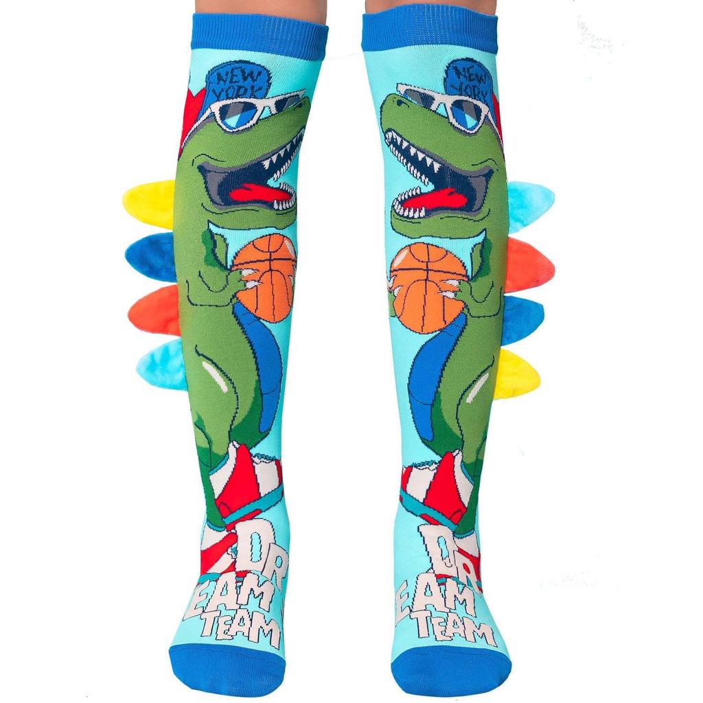 3D Cartoon Girl Knee-High Socks - Free Size for Kids