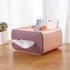 Creative Multifu Plastic Tissue Box Remote Control Storage Tissue Boxs Dustproof Tissue Can Desktop Cosmetic Storage Organizer