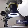 LED Ring Light Illuminator for Microscope, 144 LED Bubbles for Lab Monocular Binocular Trinocular Stereo Microscope Camera, Electronic Industry Ring