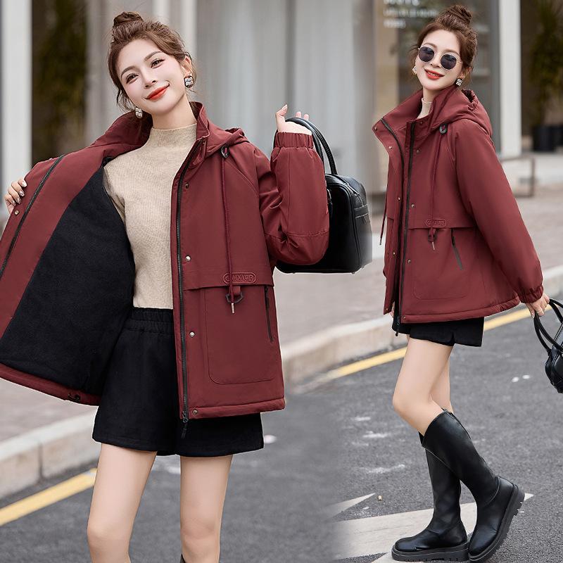 Popular Casual Loose Fleece Tooling Pie Overcomes Women's Winter New Outdoor Jacket