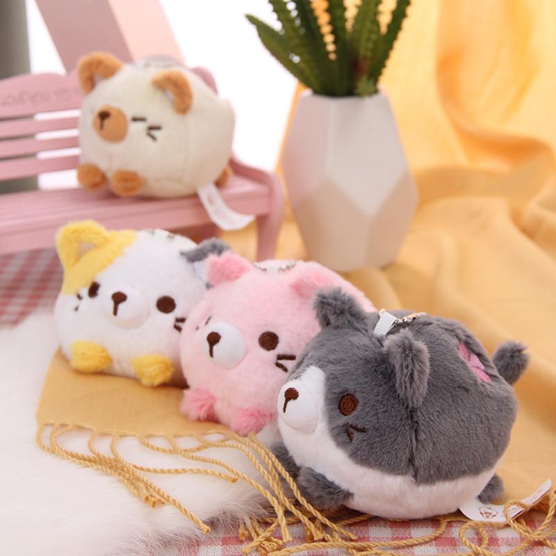 Small Cat Plush Toy With Pp Cotton Filling For Girls And Boys Bedside Decor