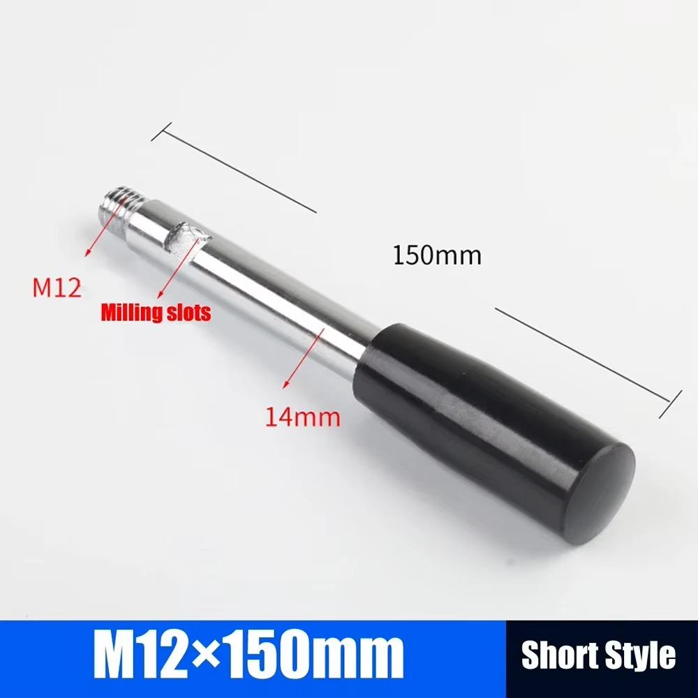 1Pcs Durable M6-M12 Handle Bar Bakelite Knob Long Grip Machine Work Rod Carbon Steel Fixed Bar Bench Drill Accessories