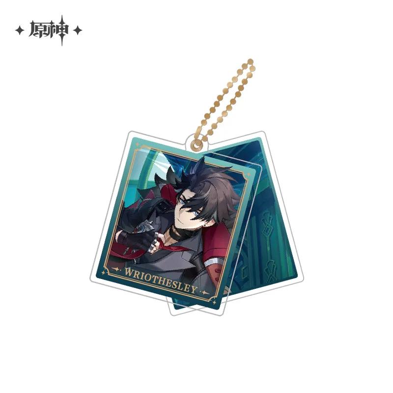 Sunsyea Genshin Impact Official Merch miHoYo Original Theme Series Keychain Vol.3 Alhaitham Kaveh Furina Wanderer Navia