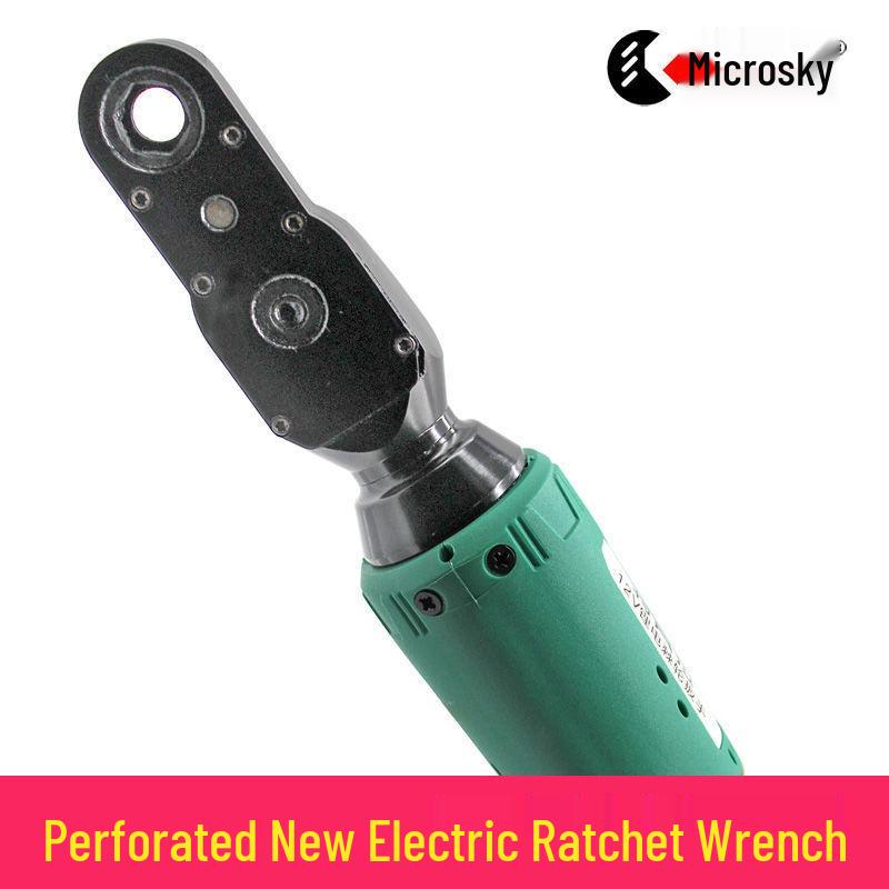 High-Power 90° Electric Ratchet Wrench with Lithium Battery