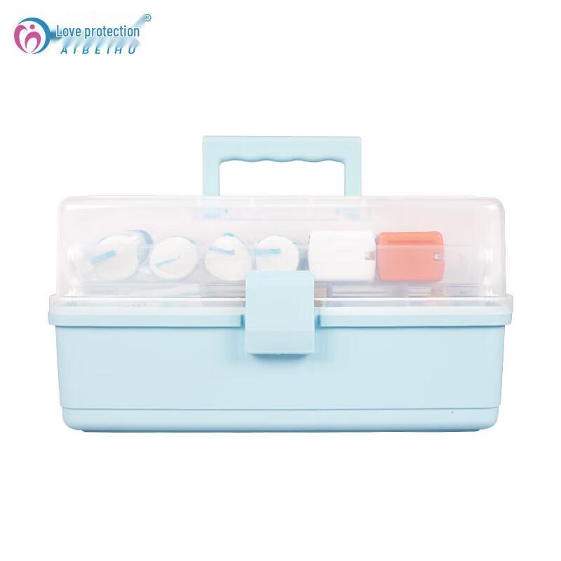 Portable Multi-layer First Aid Box