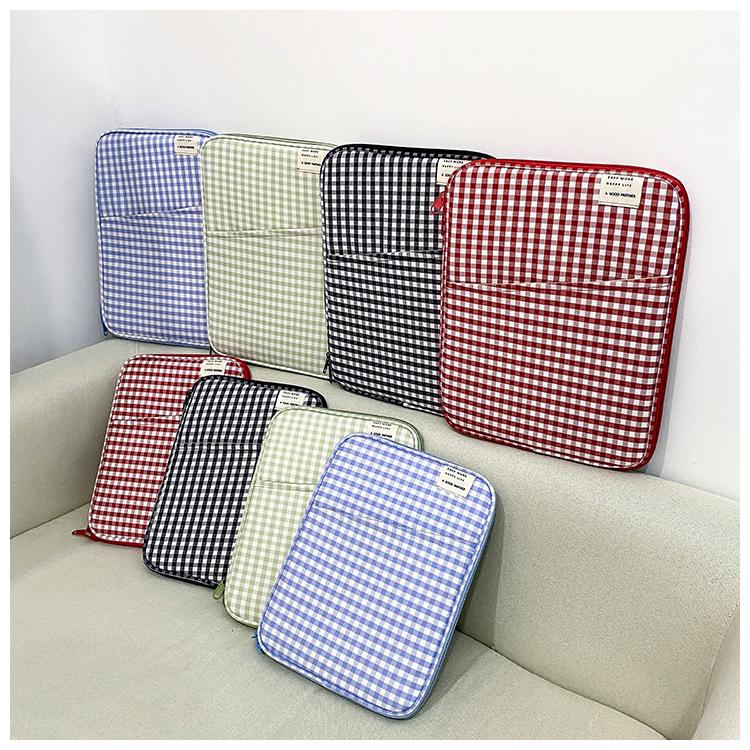 Livework Plaid iPad/Tablet Bag for MacBook 13-Inch Notebook
