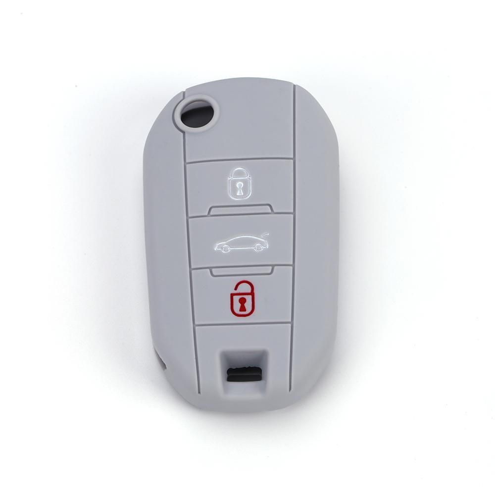 Flip Car Key Cover Case for Peugeot 508 301 2008 3008 408 4008 308 Car Key Case Protector Holder for Citroen C4 CACTUS C5 C3 C4L