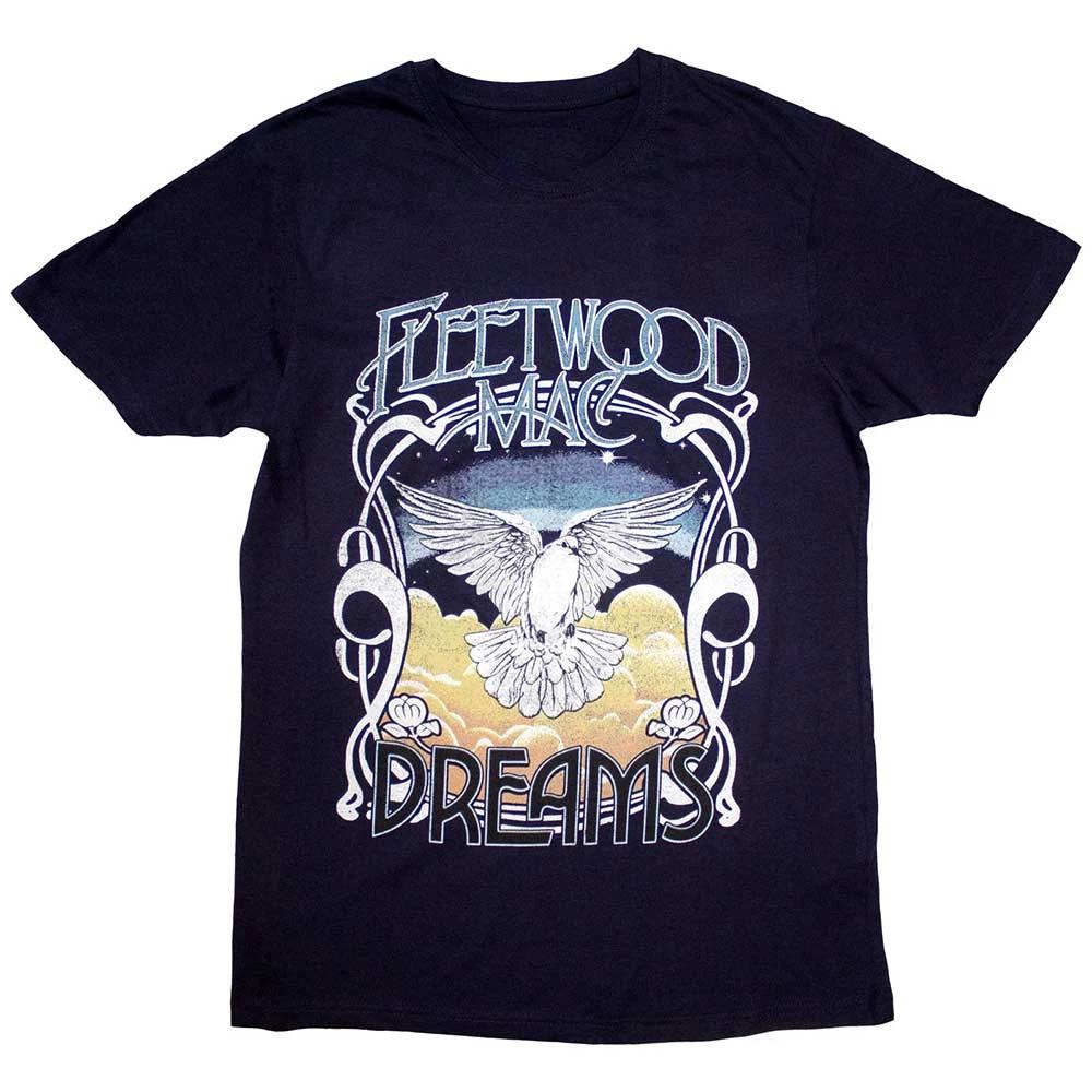 

Fleetwood Mac Rumours Dreams Rock Band Reprint digital T shirt Men Women L