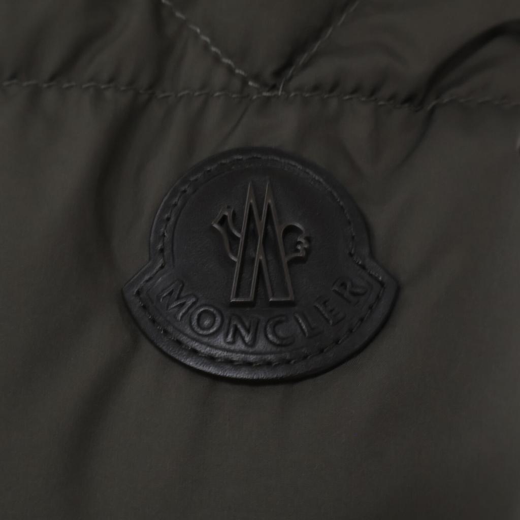 Moncler [Good Condition/22 Year Old] BAUGES Hooded Down Jacket Jacket 3 khakiUsed