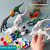DIY Painting DIY Painting Animal Dinosaur Doll Hand-made Graffiti Dinosaur  Art Supplies