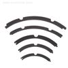 1 Set Rubber Speaker Repair Parts Horn Press Edge Gasket Speaker Surround Repair Foam Woofer Edge Rings