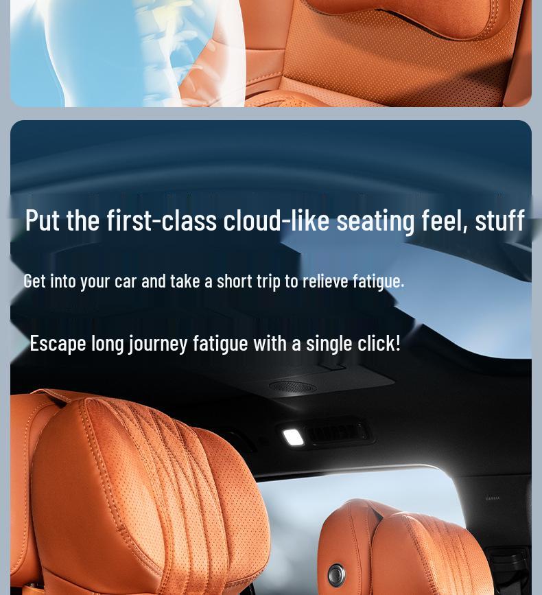 BYD U8/U9 Car Headrest & Lumbar Support Washable Double-Sided Neck Pillow