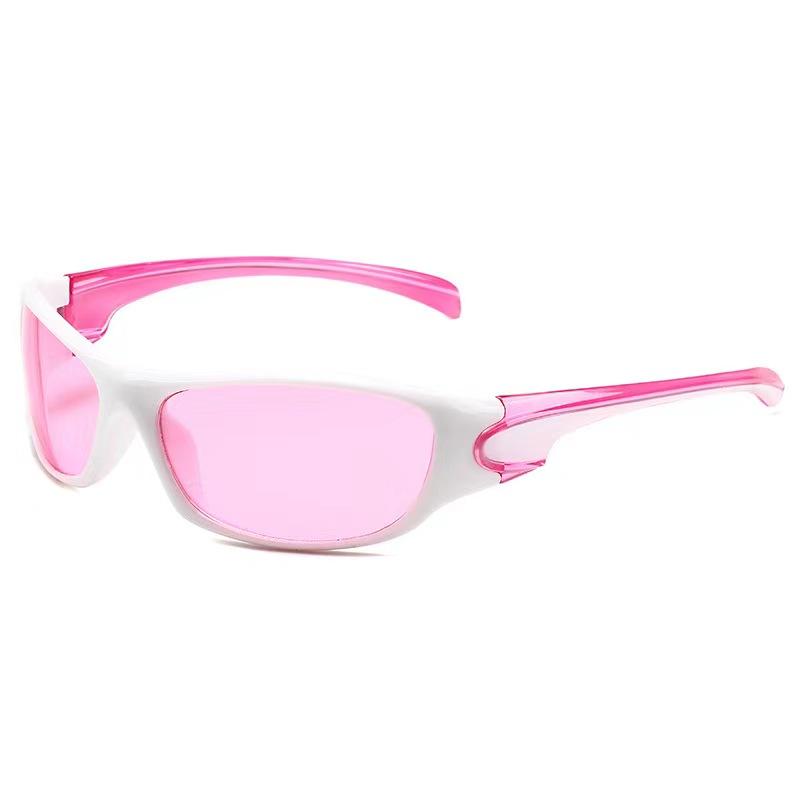 High Quality Punk Sun Glasses Women Men Technological Sense Sunglasses Party Travel Shades Lady Man Protective Glasses UV400