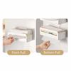 Punch Free Magnetic Paper Towel Holder Large Capacity Refrigerator Organizer  Kitchen