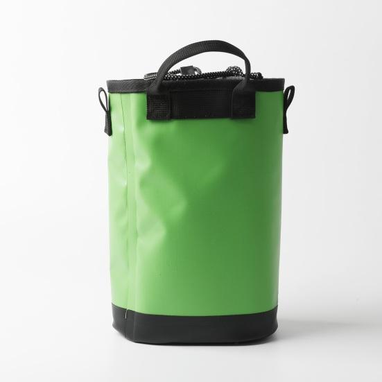 Arborist Rope Storage Bag 5L Tree And Rock Climbing Rope Carrier Bag with Drawstring Closure Multi-pockets Bucket-style Arborist Gear Bag