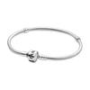 Moments Diy Snake Chain Bracelet Women Bracelet Silver 590702HV
