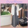 French Slim Black Sheath Dress With Knit Fabric For Summer Casual Wear
