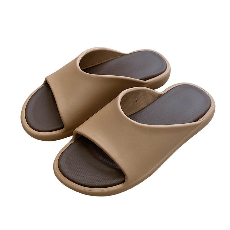 New High-end Women's Shoes, Indoor Casual Wear, Flat and Comfortable One-shoulder Slippers