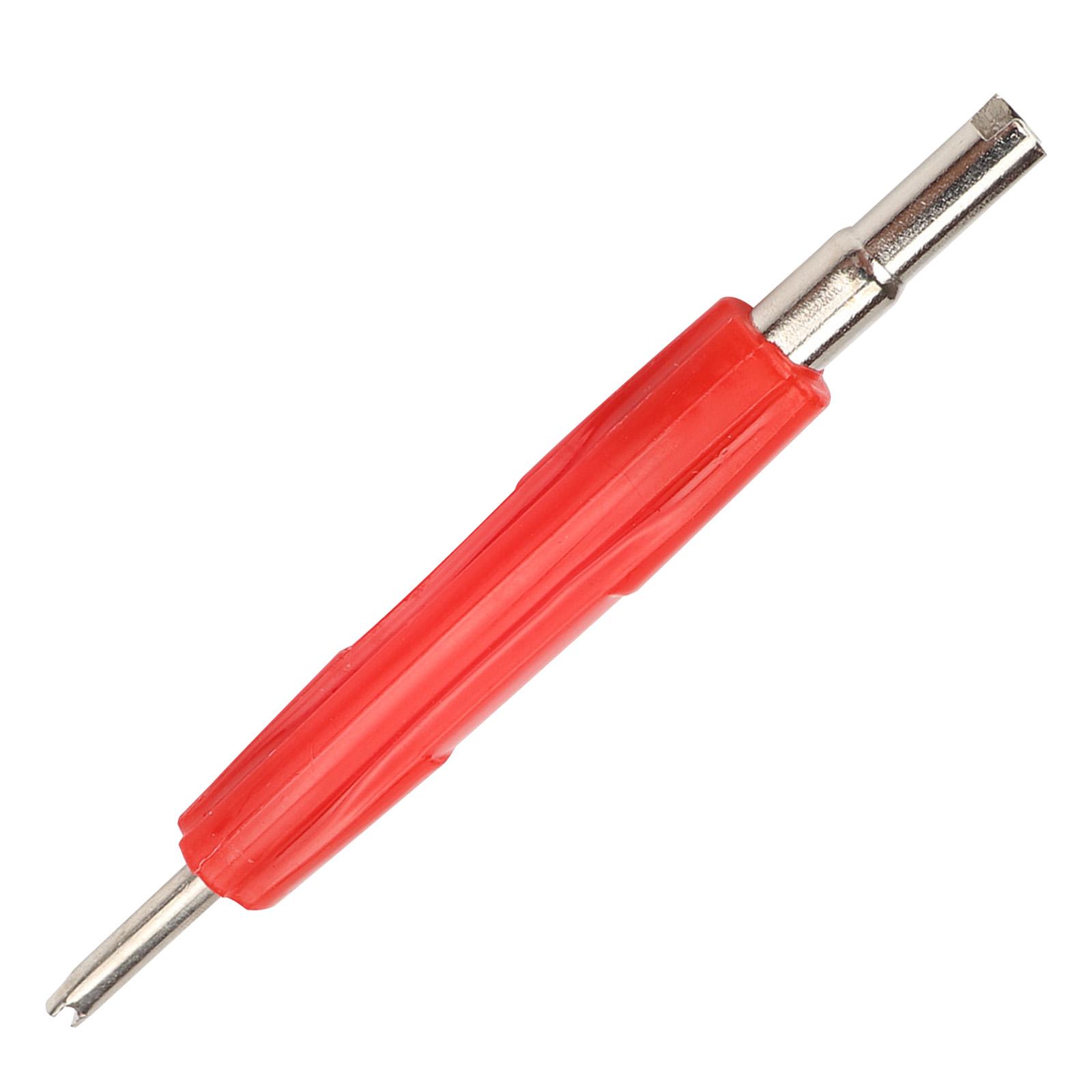 

1 шт. Отвертка для шин мотоцикла, автомобиля, велосипеда, инструмент для снятия сердечника клапана, вставка, ремонтный инструмент 2 способами, практичный стиль автомобиля