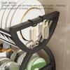 Double Layered Cutlery Storage Rack With Drainage Tray And Cutlery Rack, Kitchen Countertop Drainage Rack, Cutlery Storage Rack