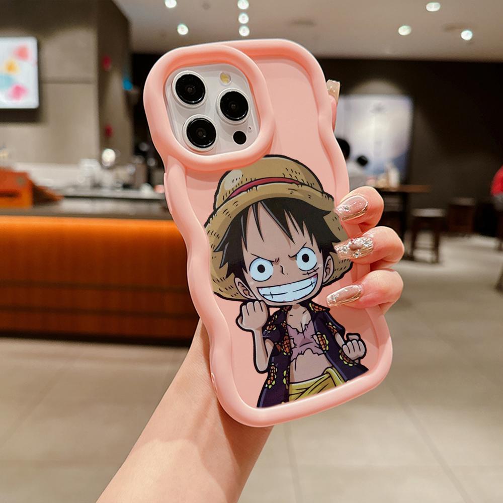 LZ28 One Piece Luffy Gear 5 Silicone Phone Cases for Samsung A15 A16 S23 FE S24 Ultra A34 A54 A14 A55 Motorola G32 E14 OnePlus Soft Cover