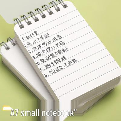 A7 Pocket-Sized Mini Notebook for Homework & Note-Taking