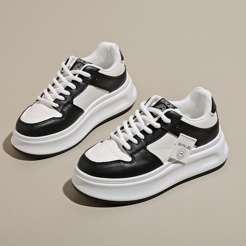 

2025 little white shoes children s autumn new Korean version ins female students leisure sports versatile board shoes street shooting HB267 35