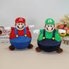 Mario Spiel Plüschpuppe Ball Mario Dicker Bauch Fett Luigi Sumo Puppe