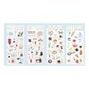 Kamiiso Sansho Made in Japan Masking Seal SAIEN Miki Tamura Masking Tape Chigiri-e (Torn Paper Art) 