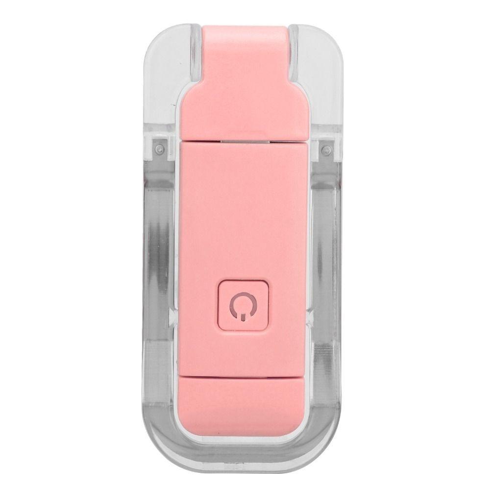 3 Brightness Levels LED Bookmark Light Warm White Light Portable USB Rechargeable Book Light Foldable Retractable Book Light