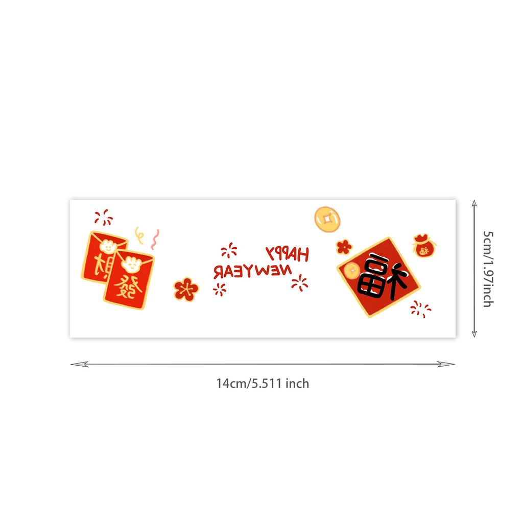 Girls And Children Cute Face Makeup Creative Face Sticker Rich Fireworks Makeup Sticker Tattoo Sticker